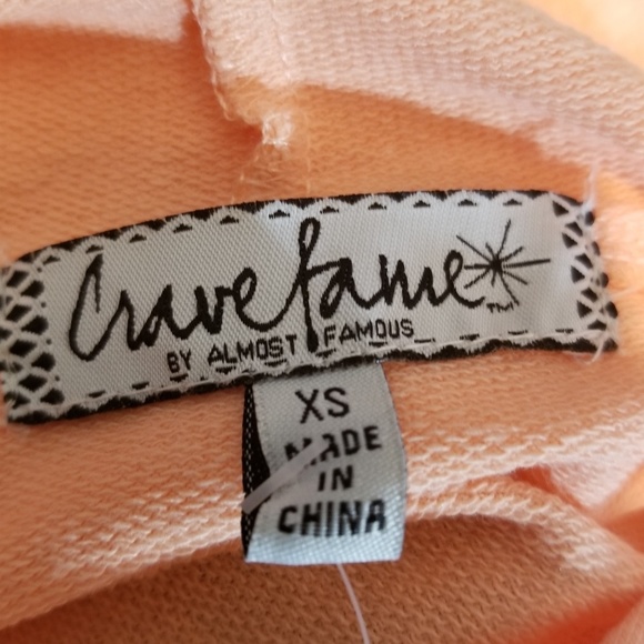 NEW Cravefame Embroidered hooded sweatshirt |xs - Picture 7 of 8